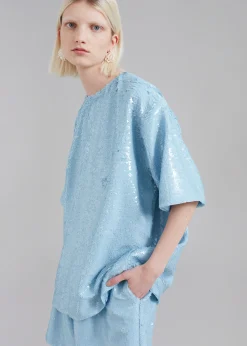 Jones Boxy Sequins Tee