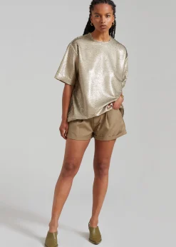 Jones Boxy Sequins Tee