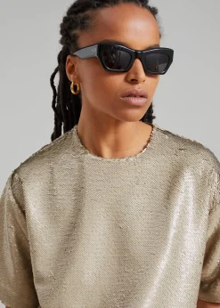 Jones Boxy Sequins Tee