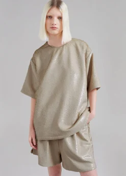 Jones Boxy Sequins Tee