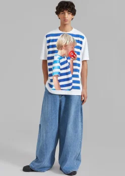 Jw Anderson Boy With Apple Oversized T-Shirt