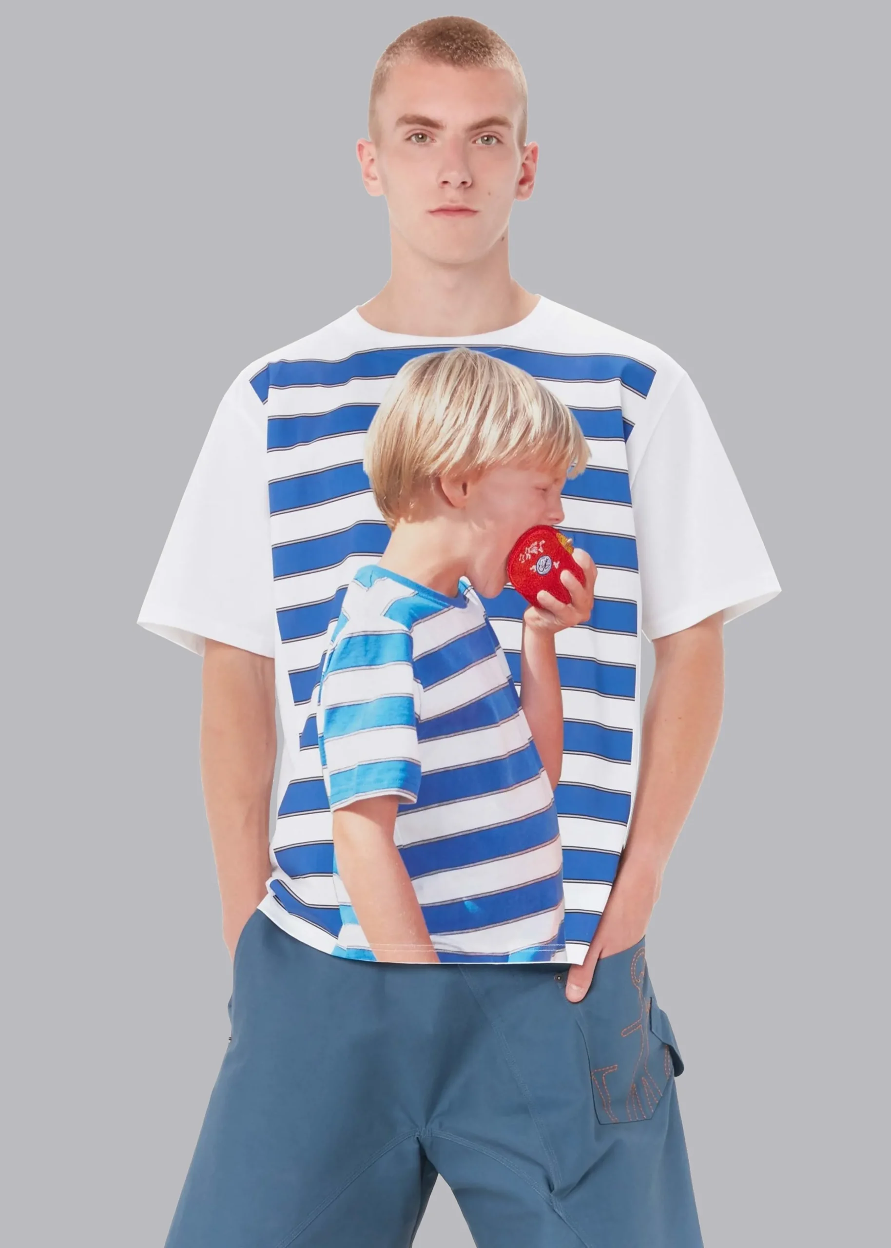 Jw Anderson Boy With Apple Oversized T-Shirt
