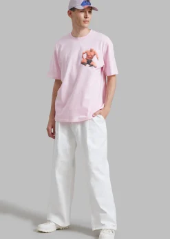 Jw Anderson Crouching Stud Chest Pocket T-Shirt