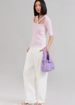 Jw Anderson Mini Sequin Shopper Top Handle Bag