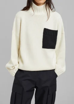Jw Anderson Patch Pocket Turtleneck