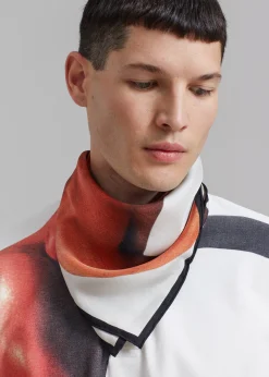 Jw Anderson Printed Silk Scarf