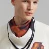 Jw Anderson Printed Silk Scarf
