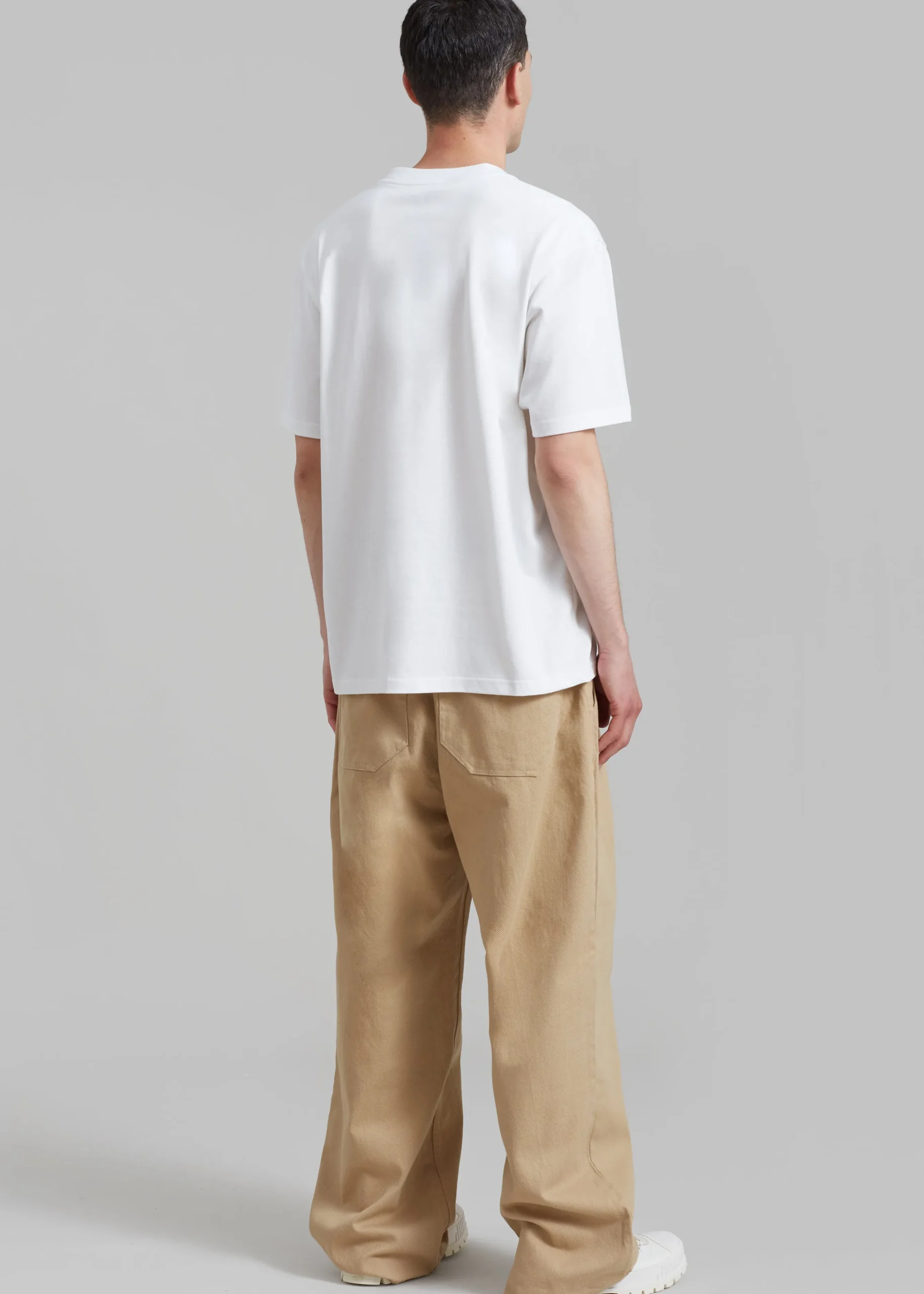Jw Anderson Profile Stud Chest Pocket T-Shirt