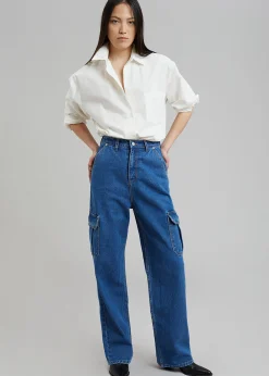 Kai Cargo Denim Pants