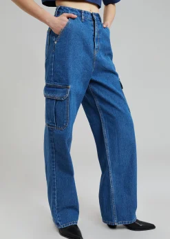 Kai Cargo Denim Pants
