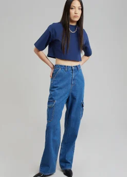 Kai Cargo Denim Pants