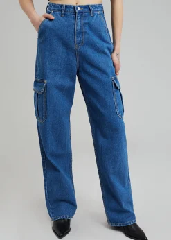 Kai Cargo Denim Pants