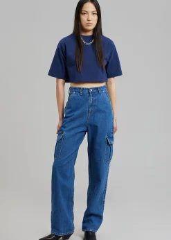 Kai Cargo Denim Pants