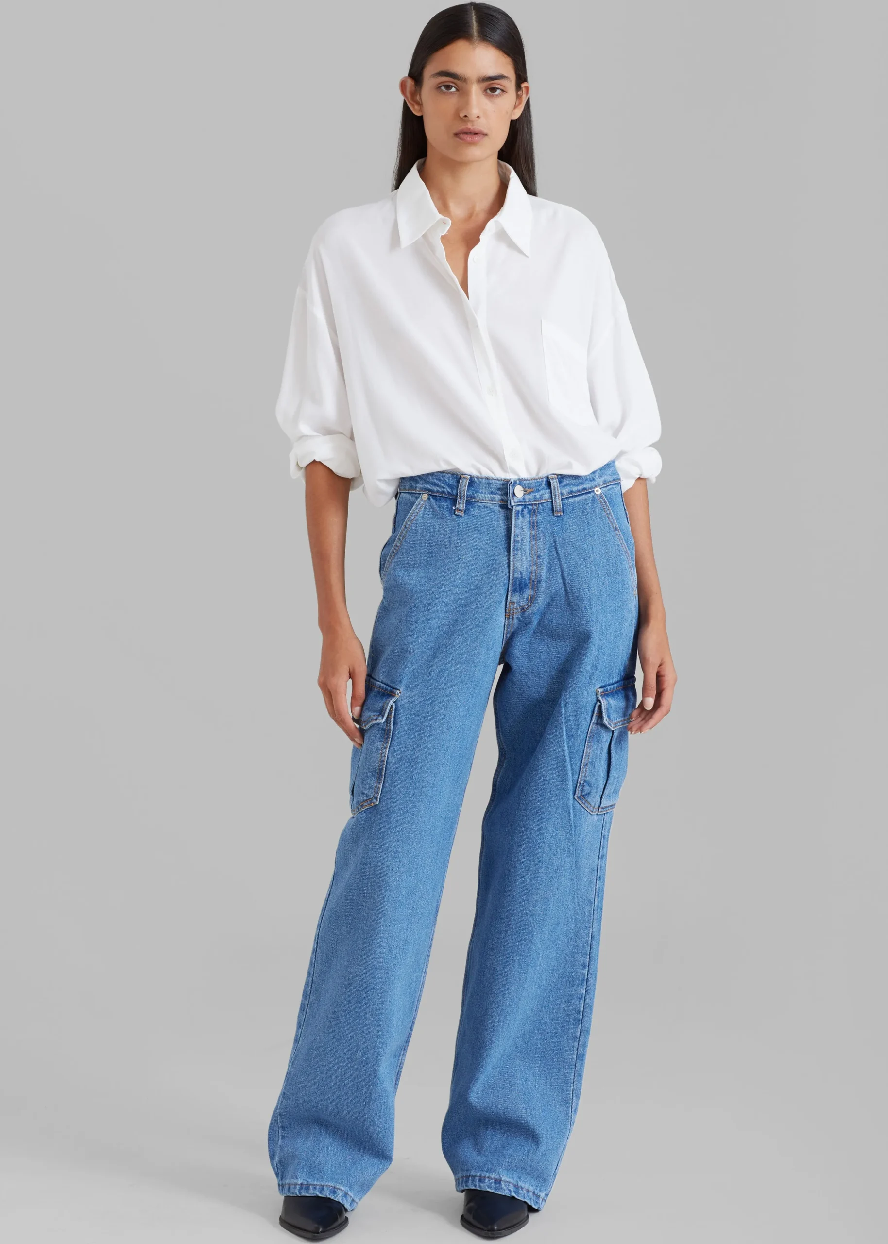 Kai Cargo Denim Pants