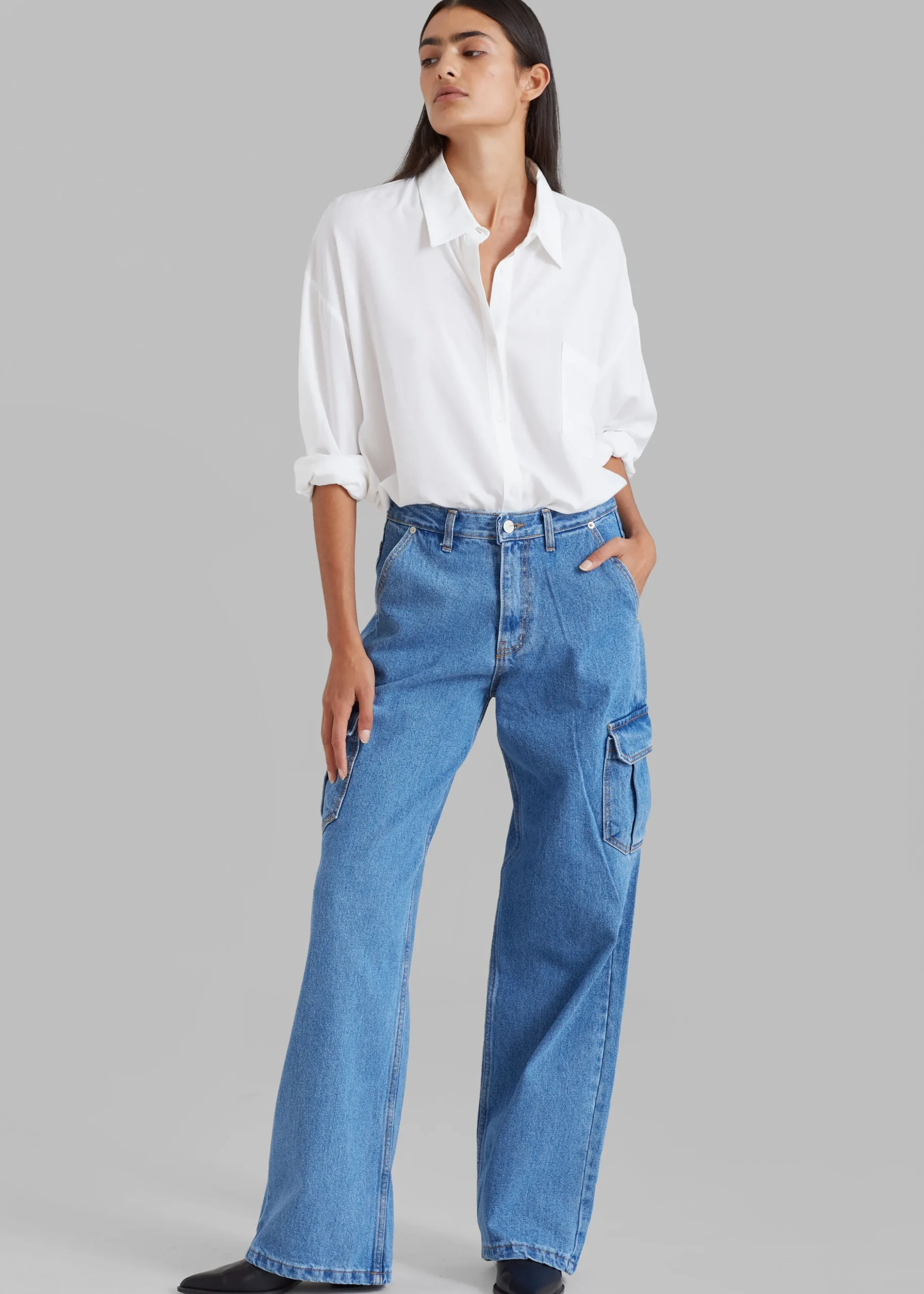 Kai Cargo Denim Pants
