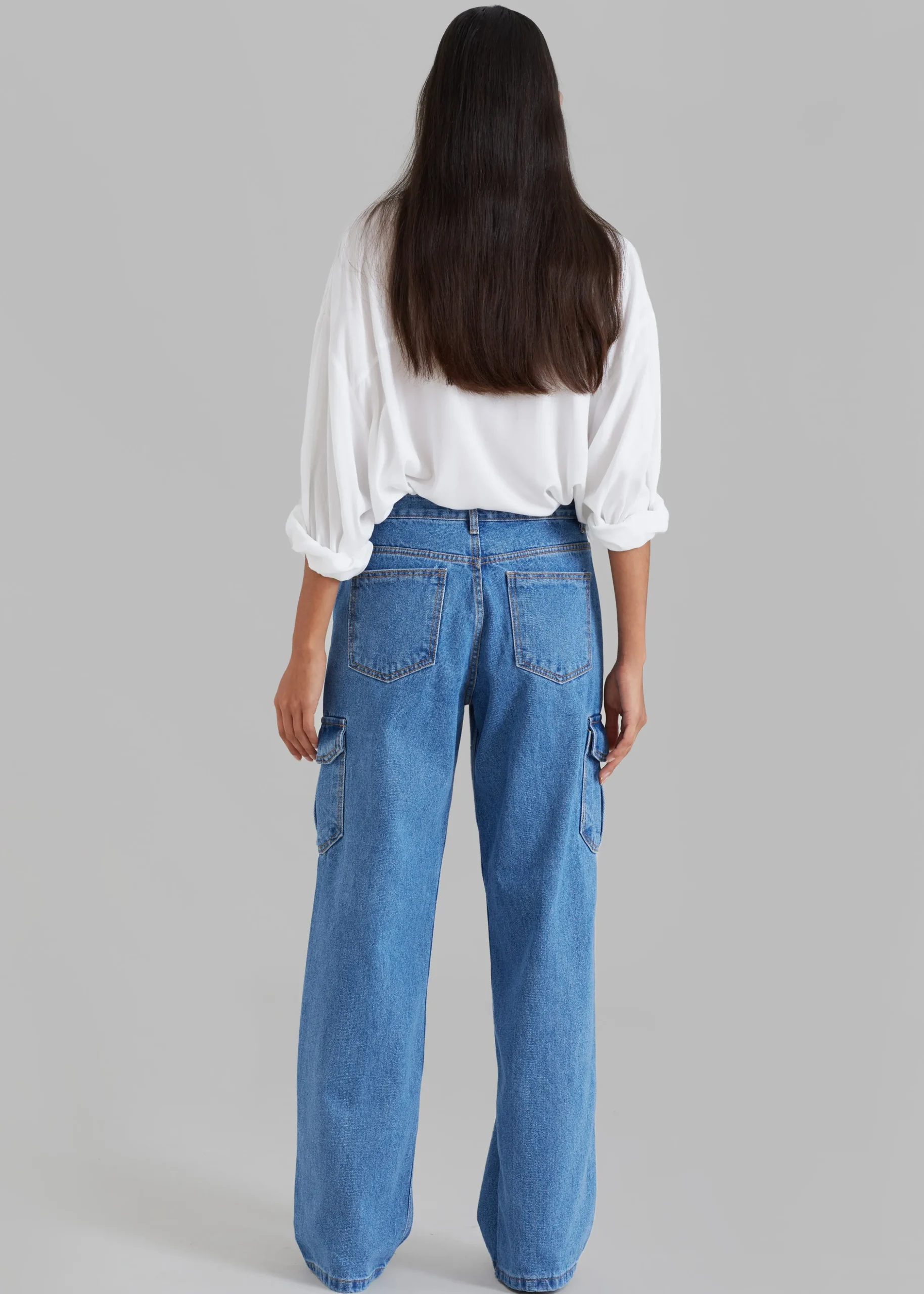 Kai Cargo Denim Pants