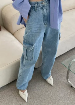 Kai Cargo Denim Pants