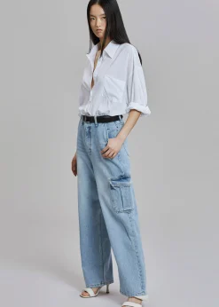 Kai Cargo Denim Pants