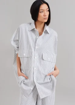 Kaline White Pocket Shirt