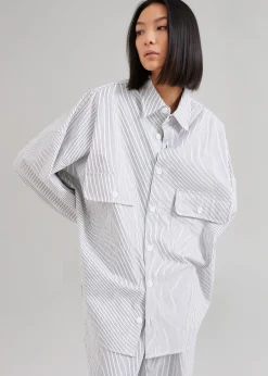 Kaline White Pocket Shirt