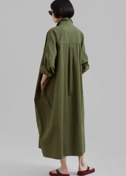 Kason Oversized Shirt Dress