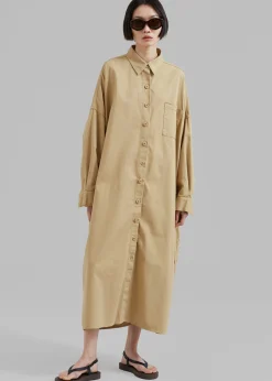 Kason Oversized Shirt Dress