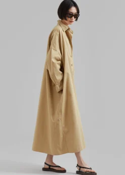 Kason Oversized Shirt Dress