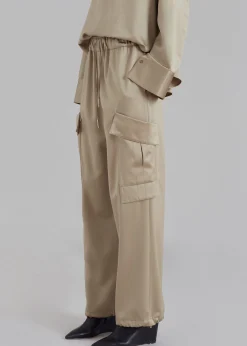 Kemp Silky Cargo Pants