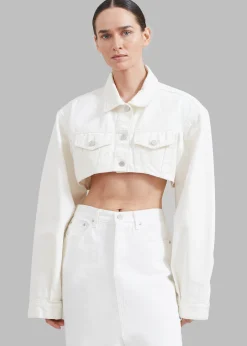 Kett Cropped Denim Jacket
