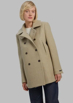 Kimmo Faux Fur Collar Peacoat