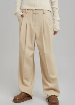 Layton Boiled Wool Suit Pants