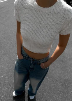 Lexie Knit Cropped Top