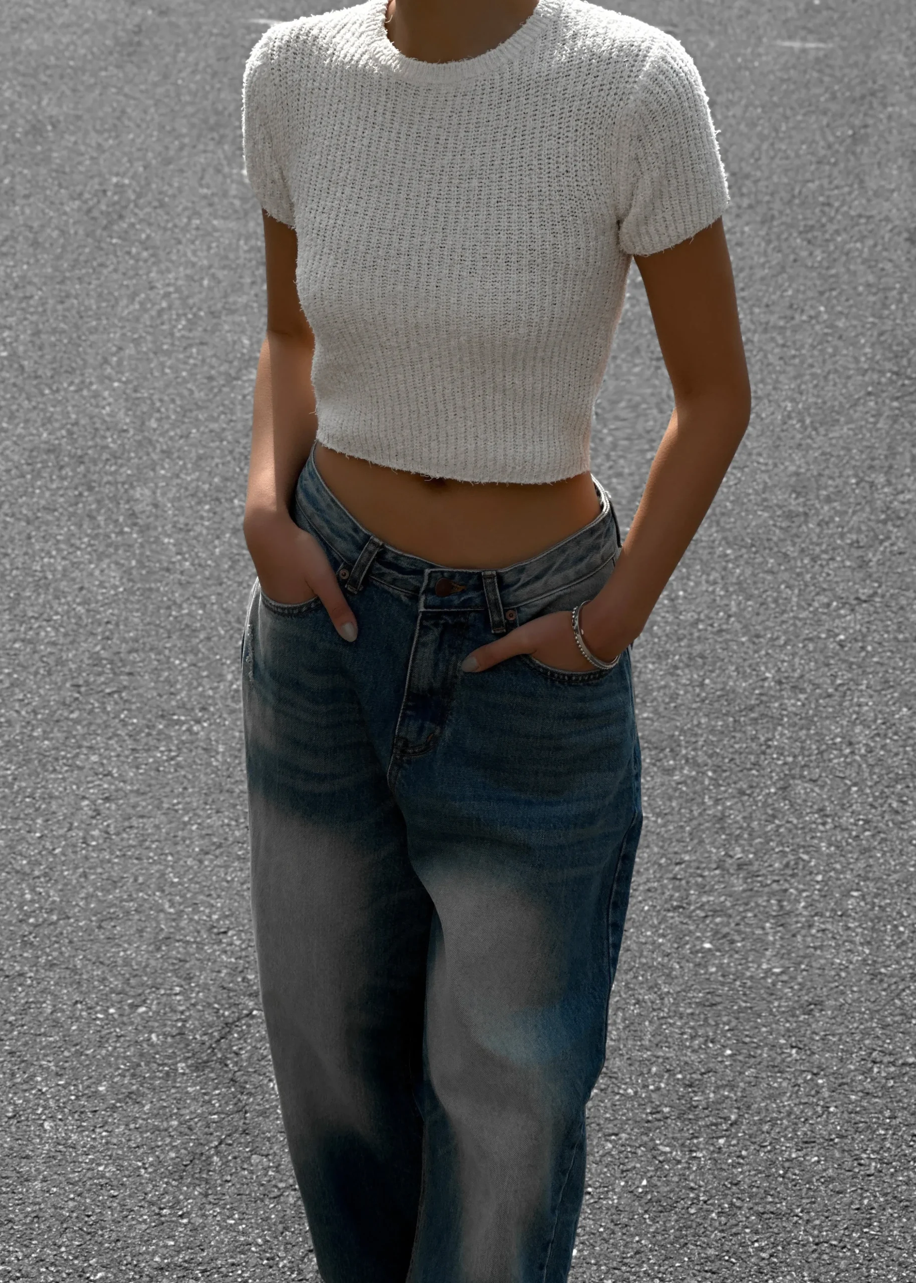 Lexie Knit Cropped Top