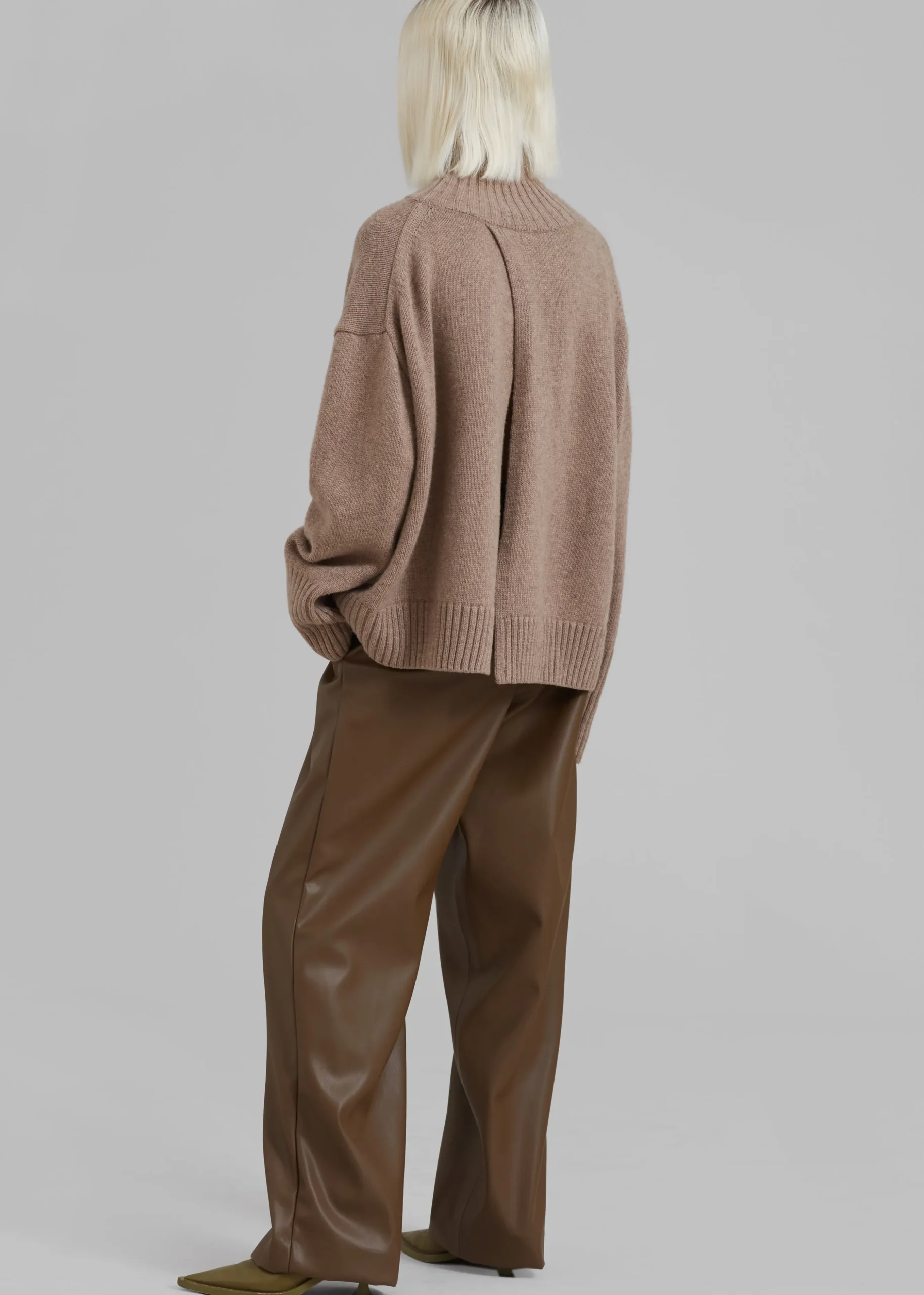 Liana Open Back Sweater