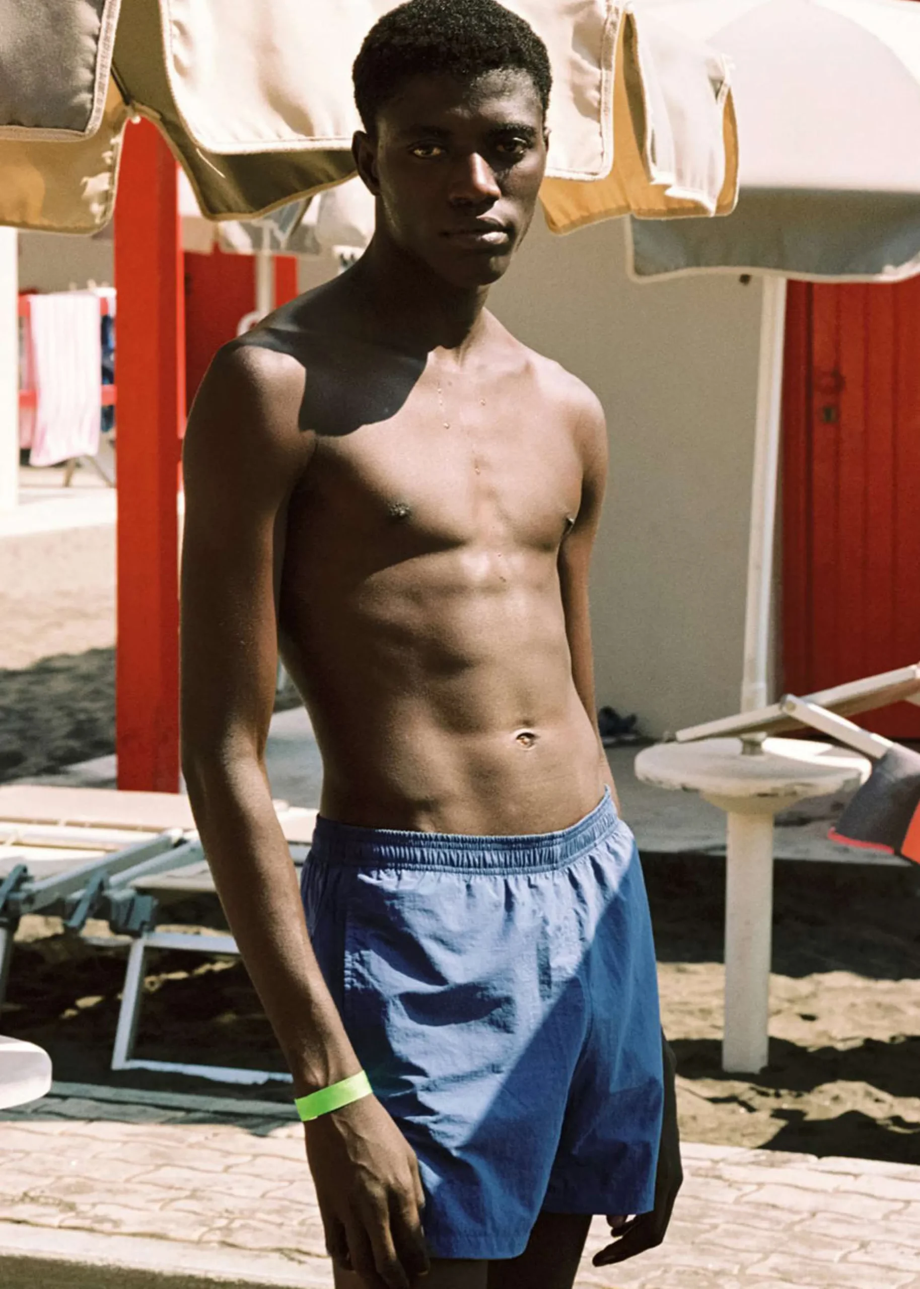Lido Swim Mid Length Trunks