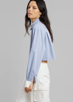 Lil Contrast Cuff Shirt