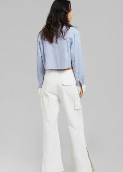 Lil Contrast Cuff Shirt