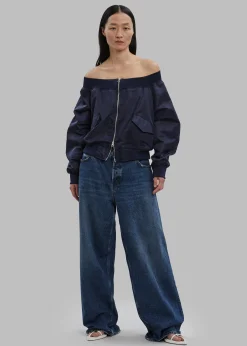 Lilya Off Shoulder Bomber