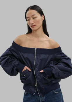 Lilya Off Shoulder Bomber