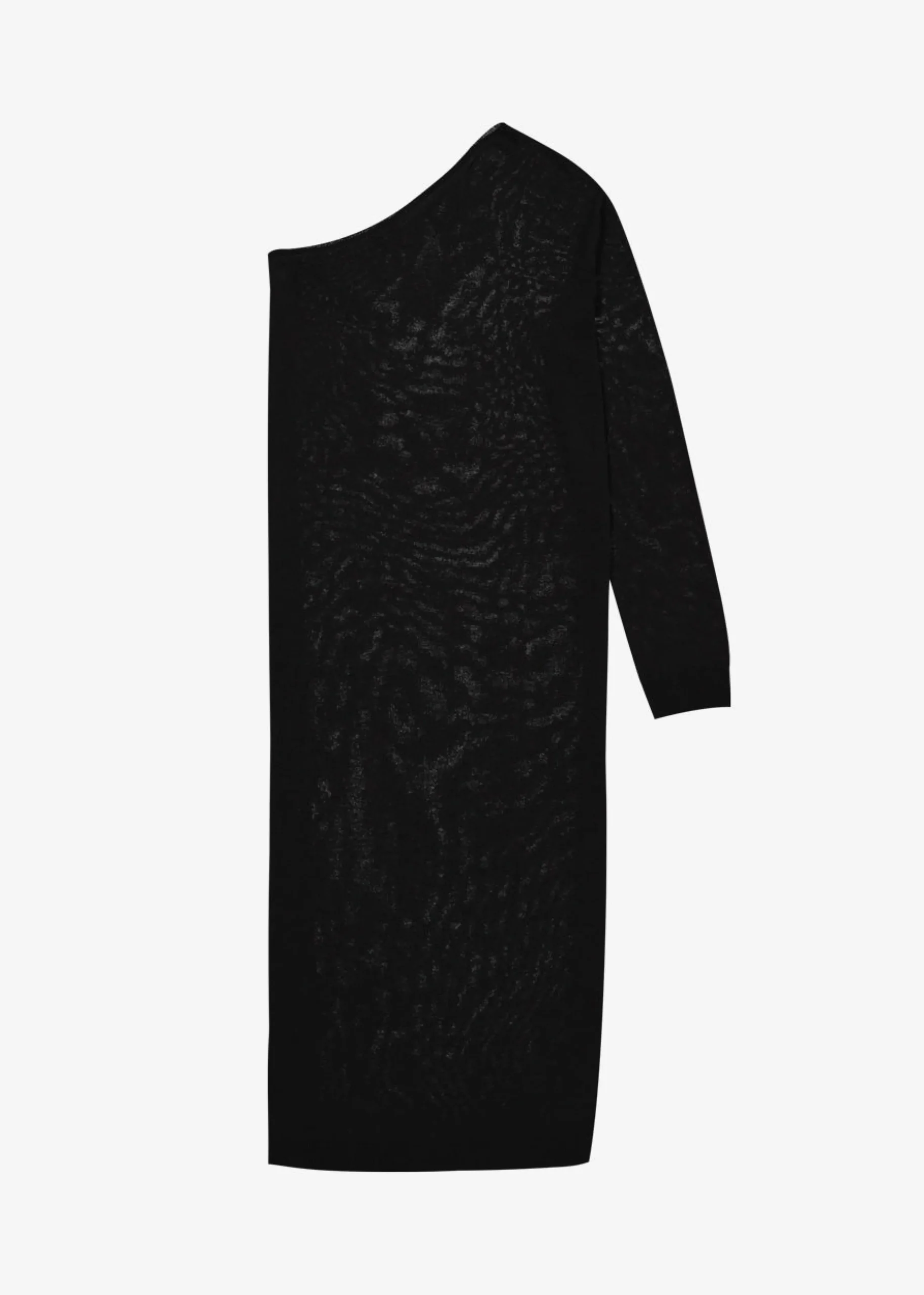 Lina One Shoulder Loose Knit Dress