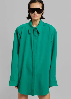 Lio Detachable Padded Shoulder Shirt