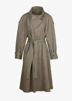 Lottie Wing Collar Trench Coat
