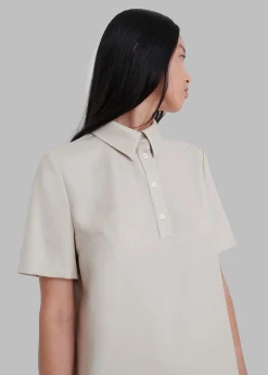 Loulou Studio Bira Polo Shirt Dress
