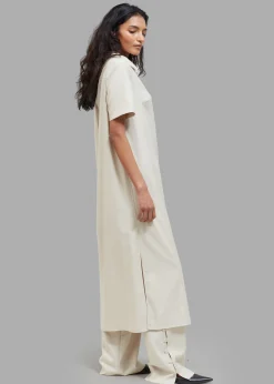 Loulou Studio Bira Polo Shirt Dress