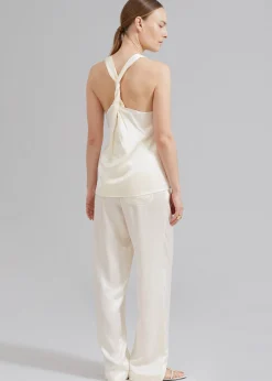 Loulou Studio Estor Silk Tank Top