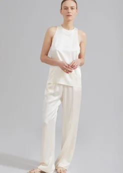 Loulou Studio Soma Silk Pants