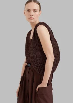 Low Classic Crochet Hobo Bag