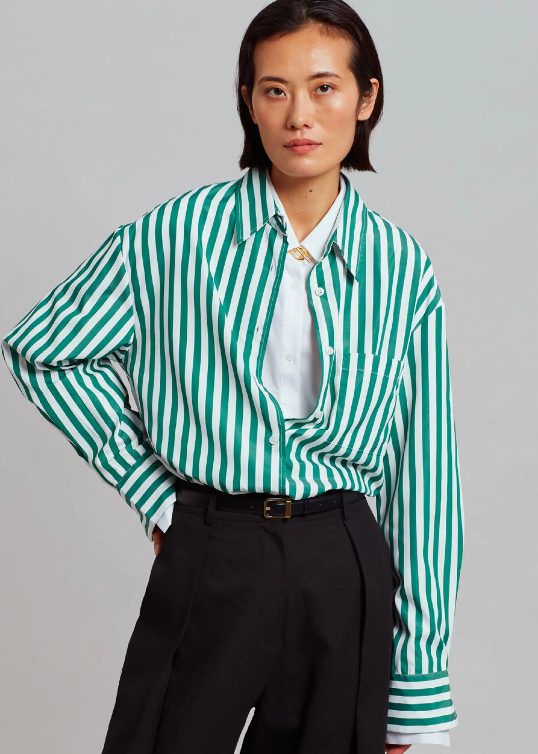 Lui Stripe Shirt