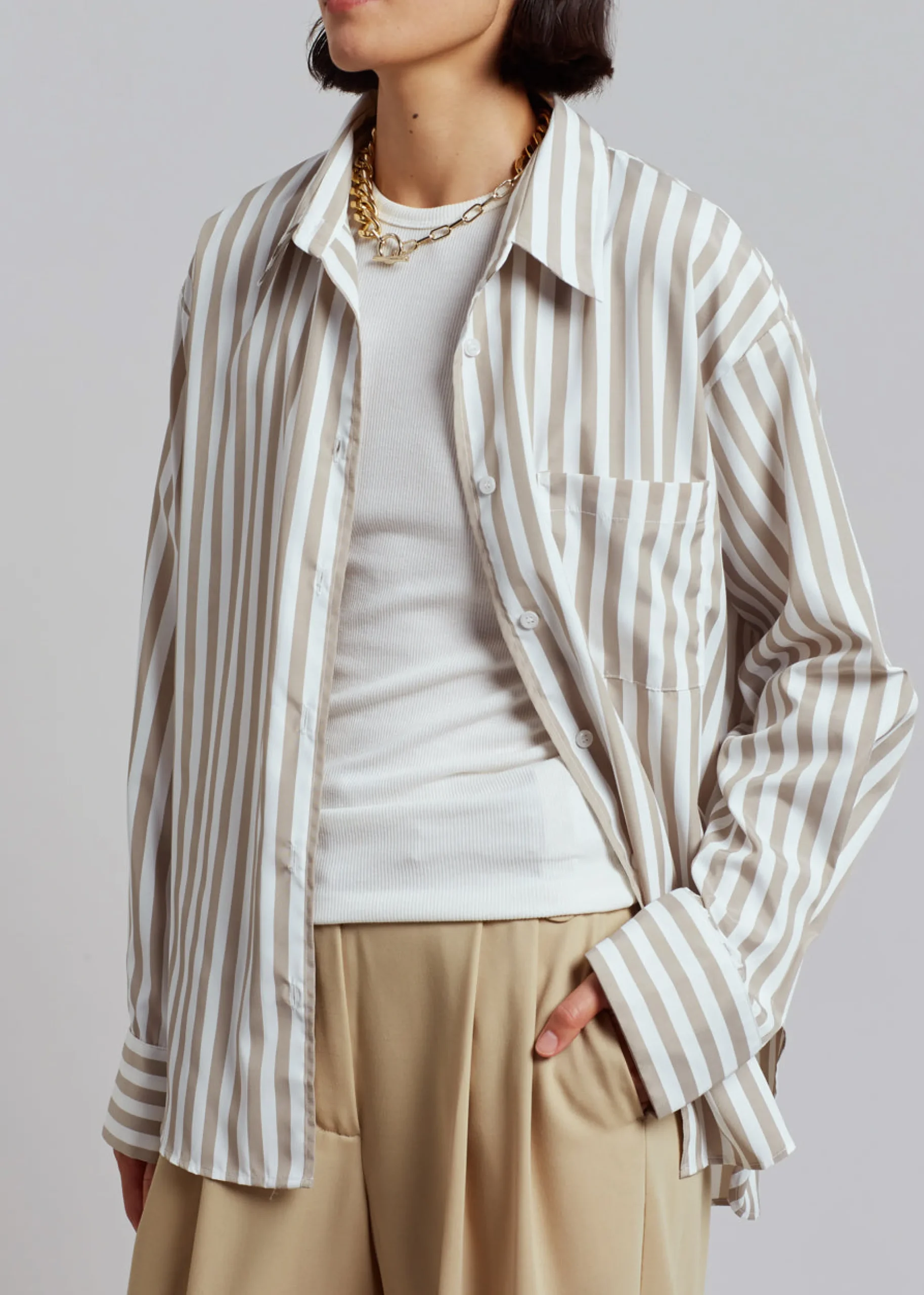 Lui Stripe Shirt