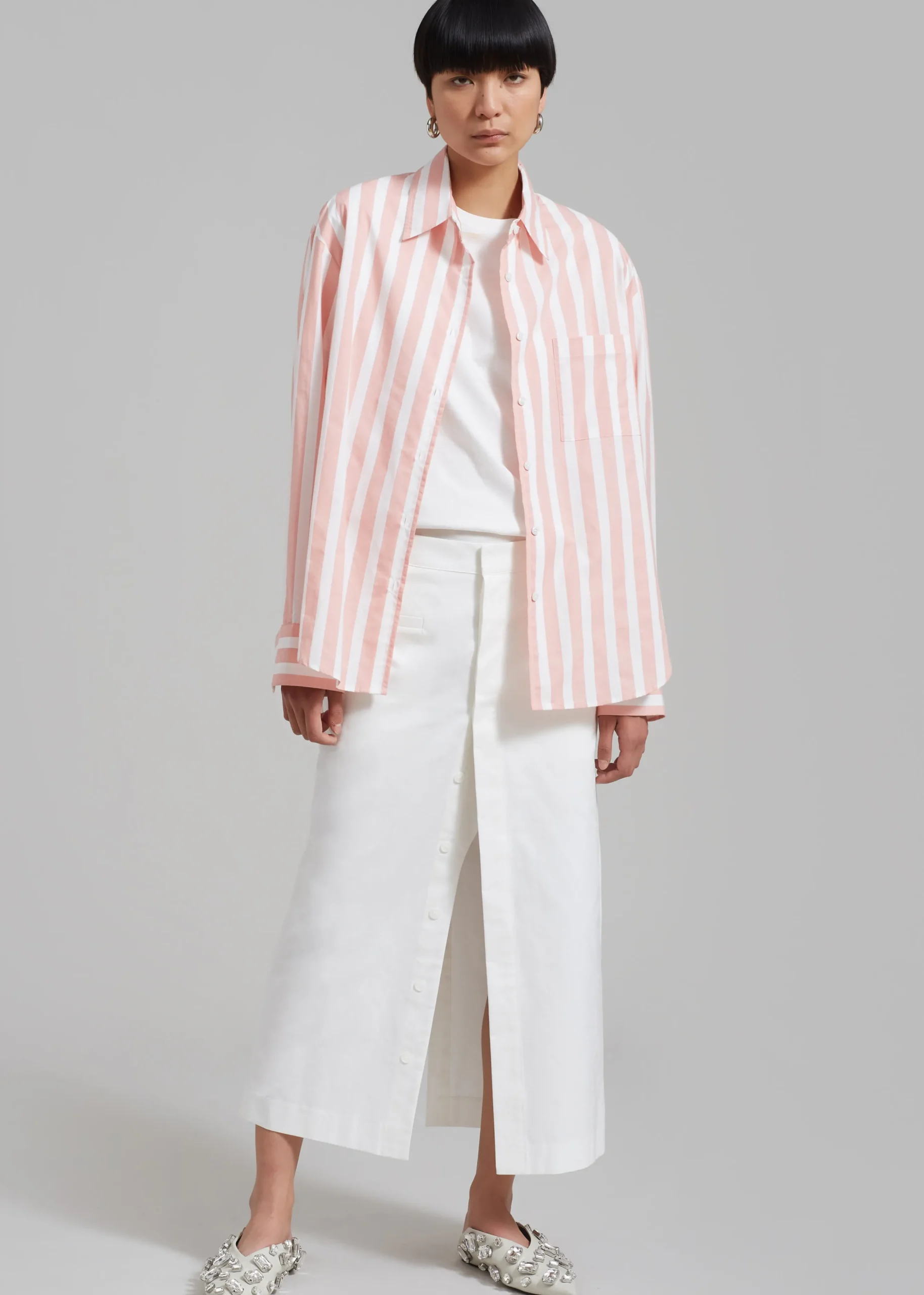 Lui Wide Stripes Shirt